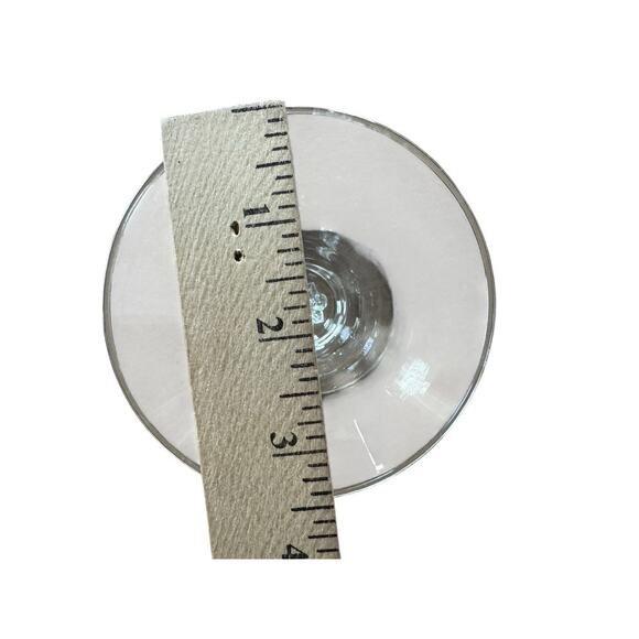 VTG Martini Glasses (2) 6" Dinner Party Bar Set Socializing Mancave Cocktails - Picture 9 of 10